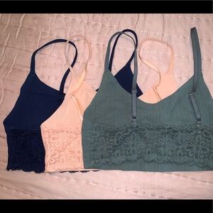 3 Victoria’s Secret Bralettes